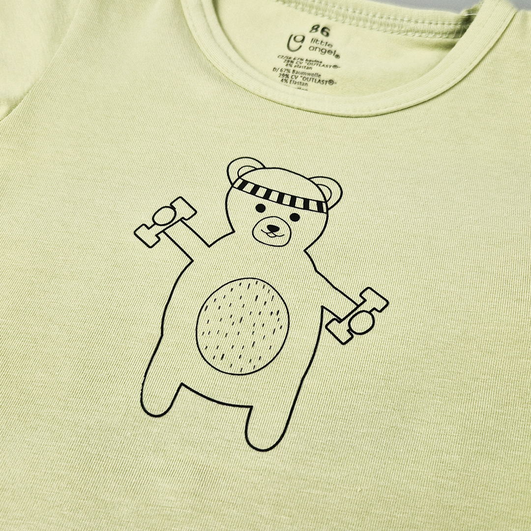 Tričko tenké KR obrázek Outlast® - sv.matcha 116