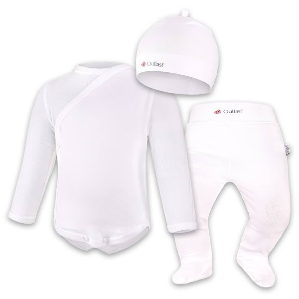 Novorozenecká sada tenká Outlast® - bílá 56