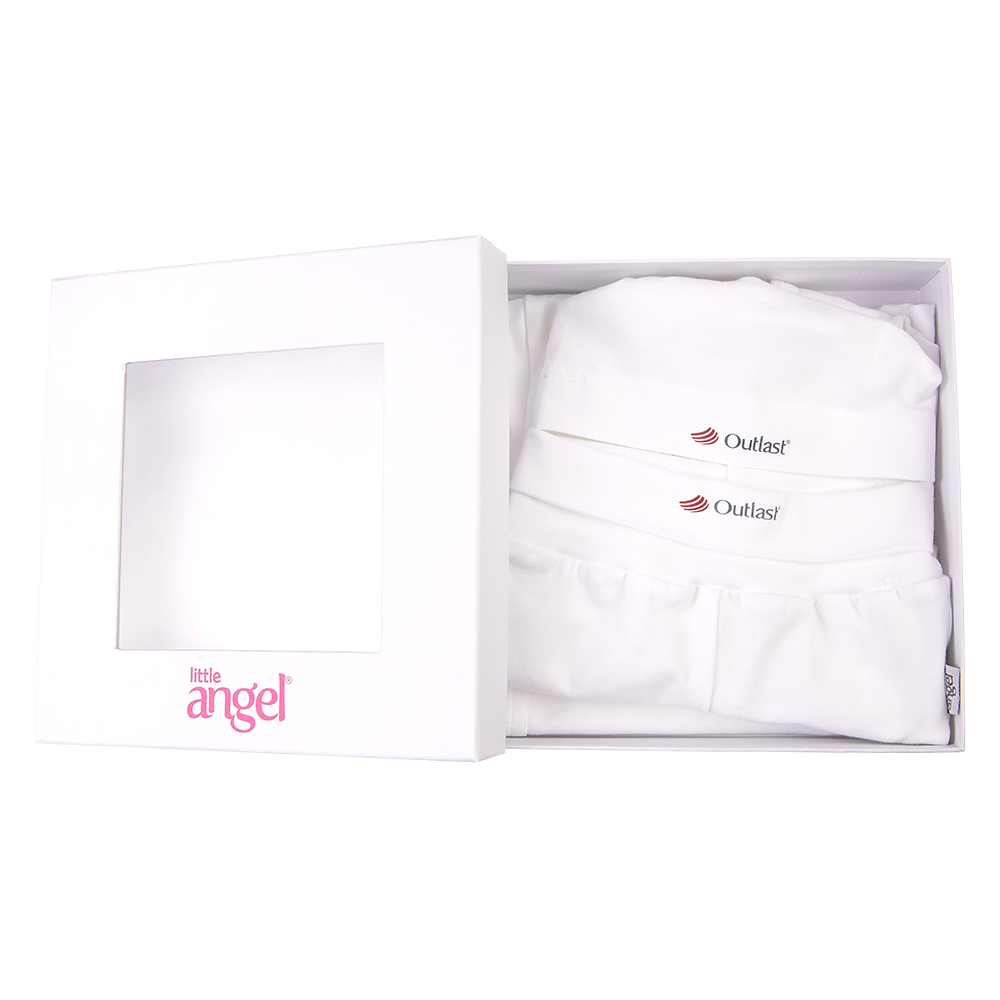 Novorozenecká sada tenká Outlast® - bílá 56