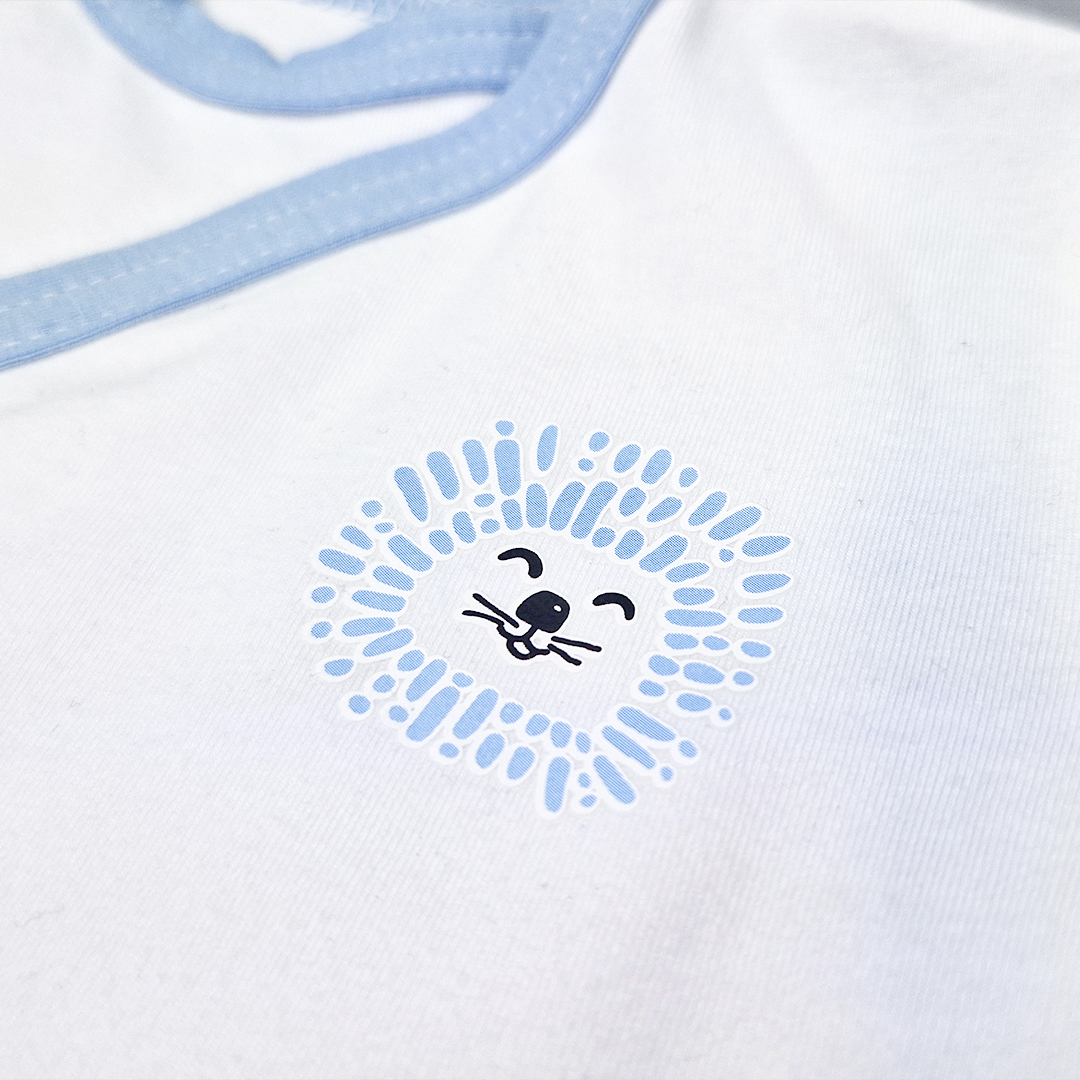 Novorozenecká sada tenká Outlast® - sv.modrá 62