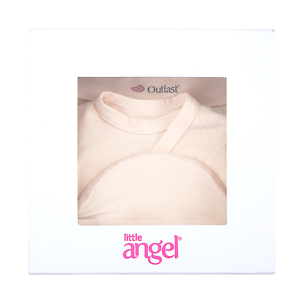 Novorozenecká sada tenká Outlast® - sv.meruňková 56