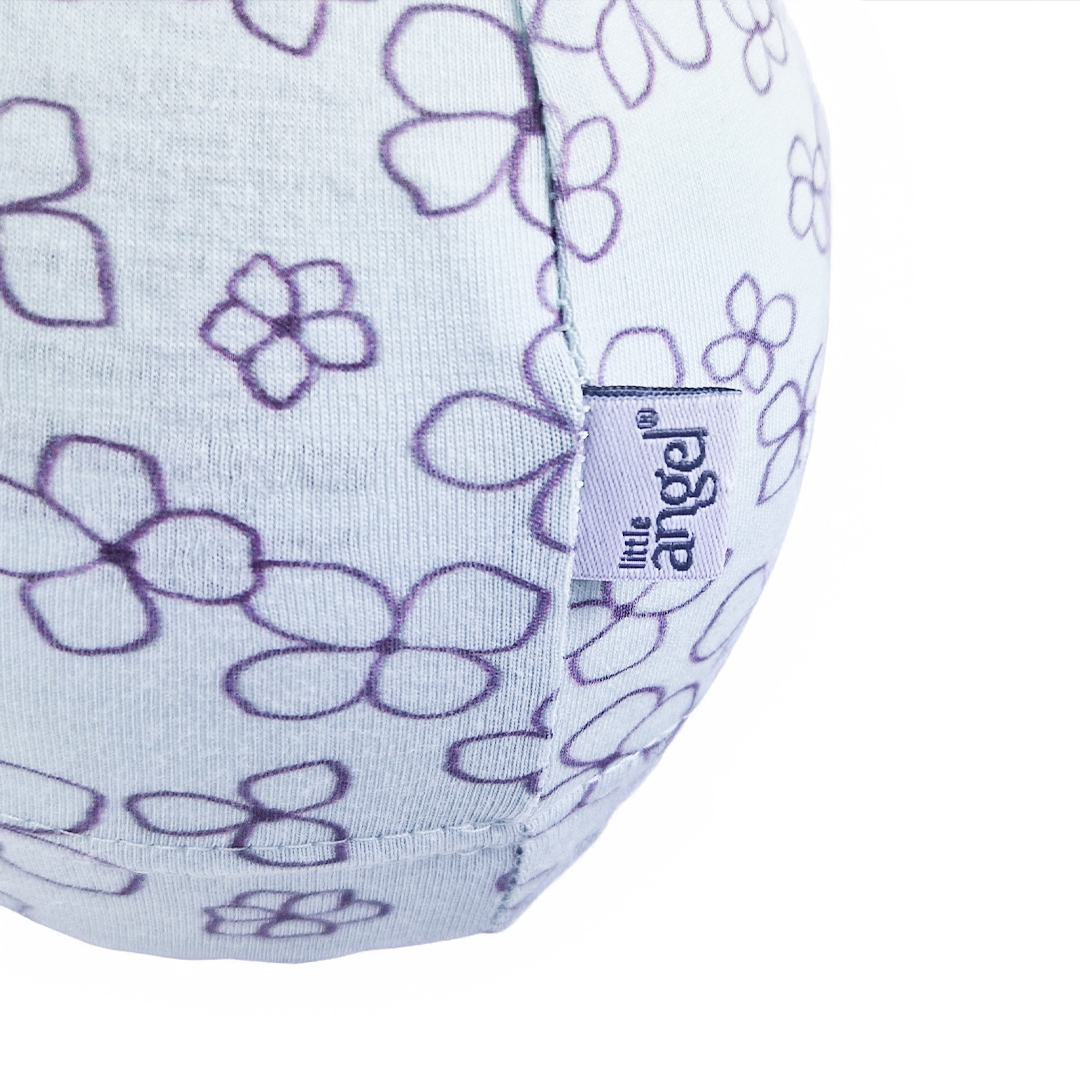 Čepice tenká TISK Outlast® - sv.mentolová kytičky 6 | 54-57 cm