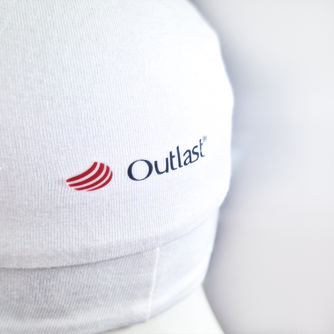 Kšiltovka tenká Outlast® - bílá 3 | 42-44 cm