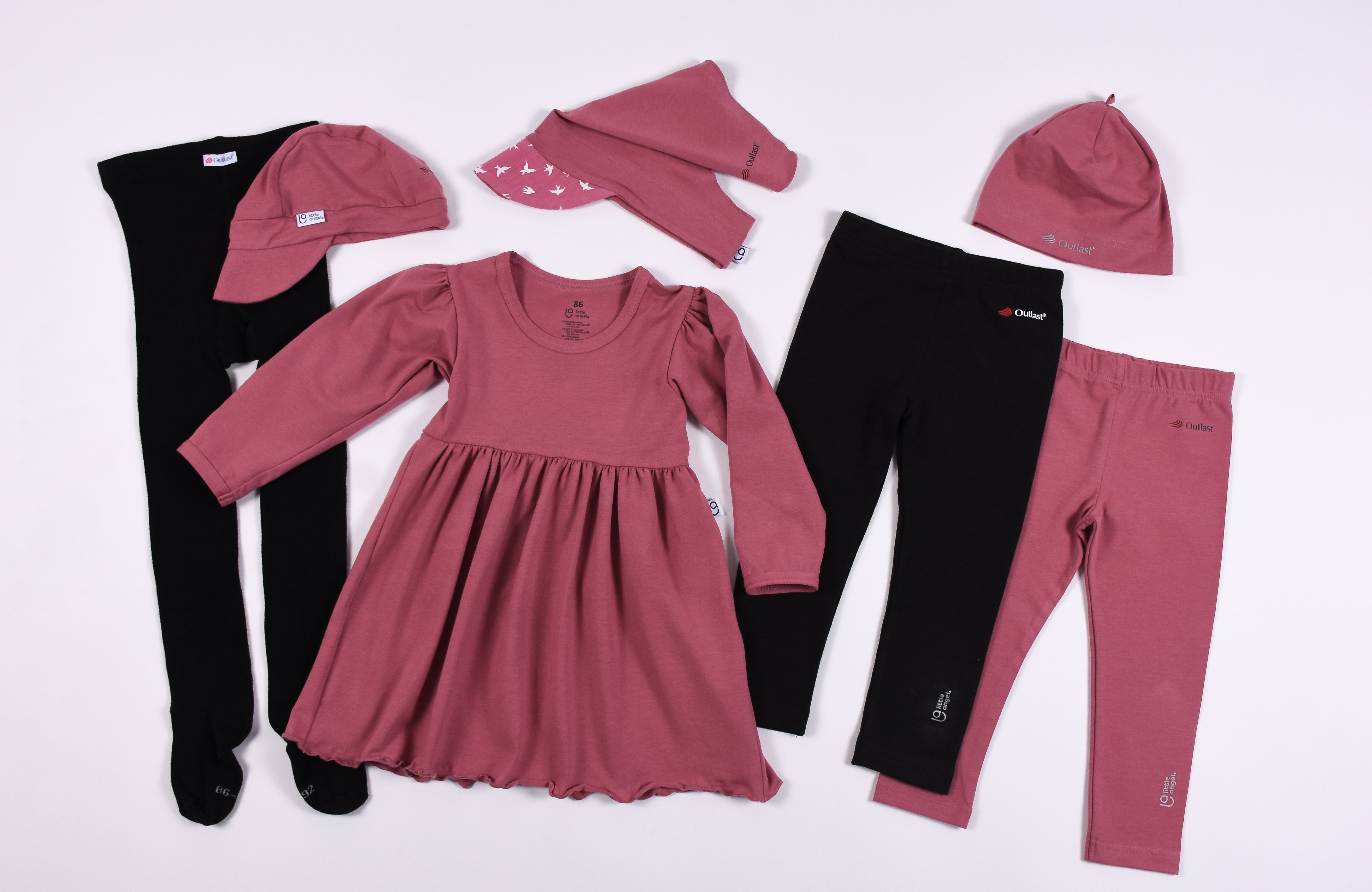 Kšiltovka tenká Outlast® - tm.starorůžová 2 | 39-41 cm