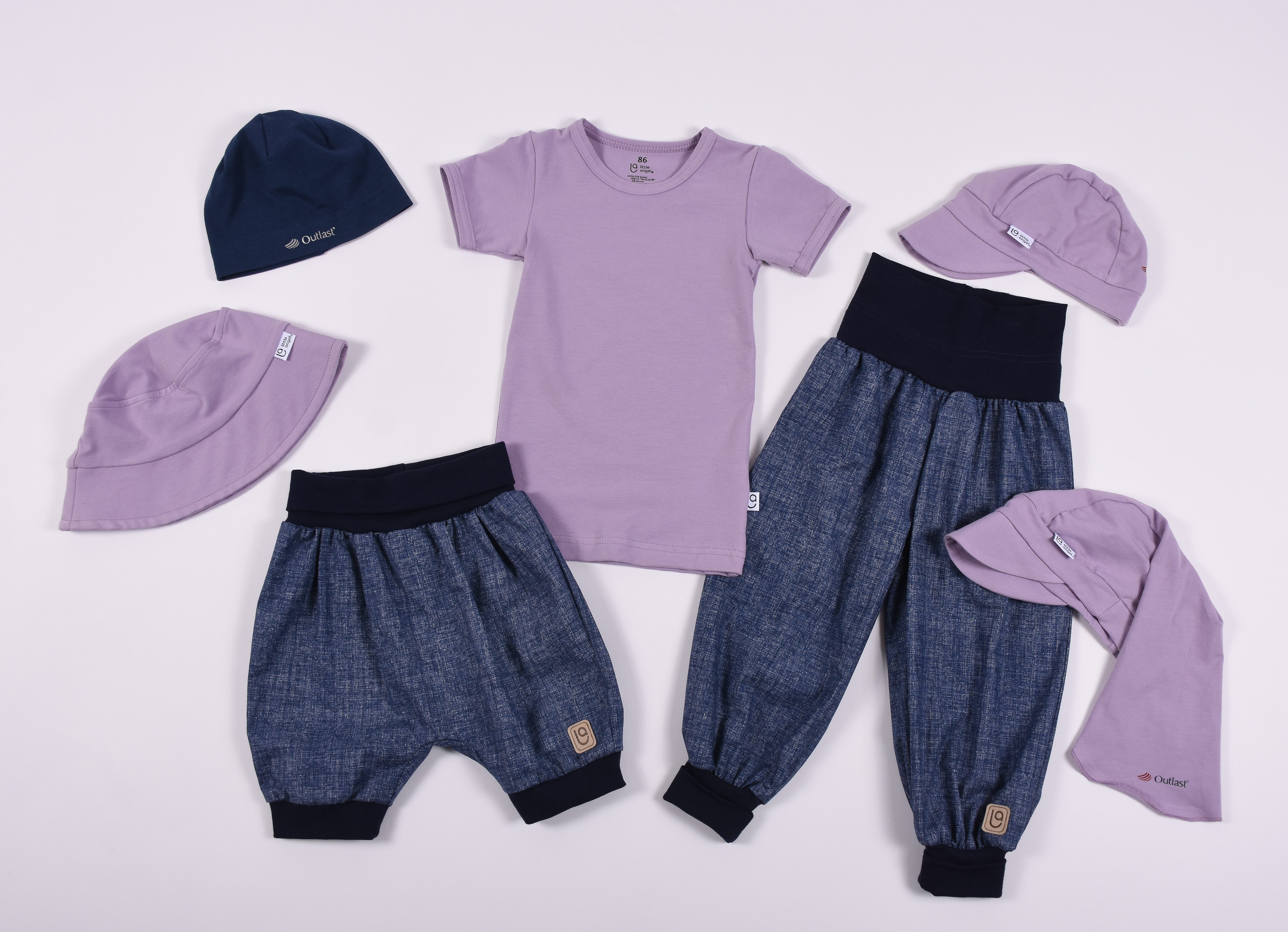 Kšiltovka tenká Outlast® - sv.fialová 6 | 54-57 cm