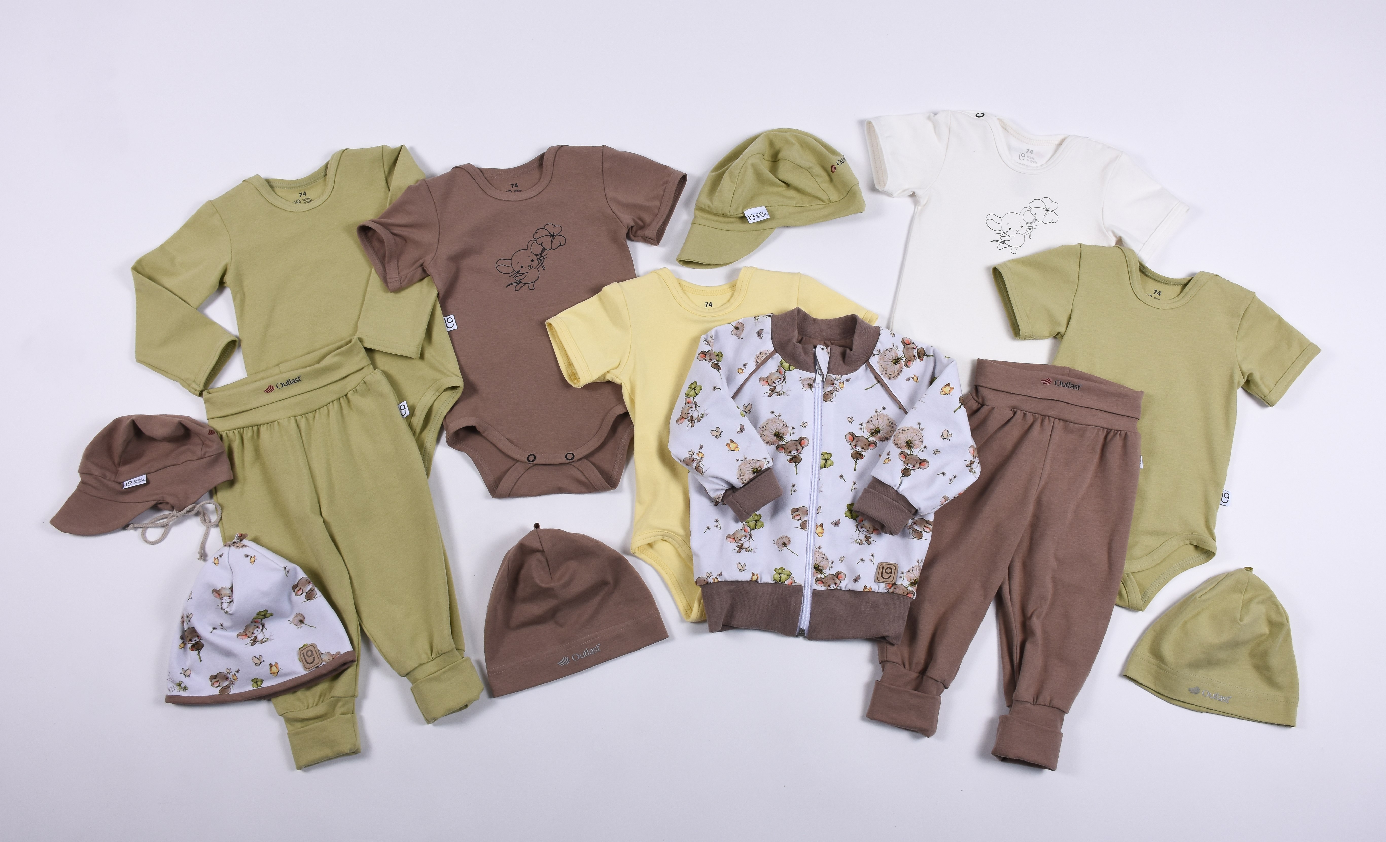 Kšiltovka tenká Outlast® - sv.matcha 6 | 54-57 cm