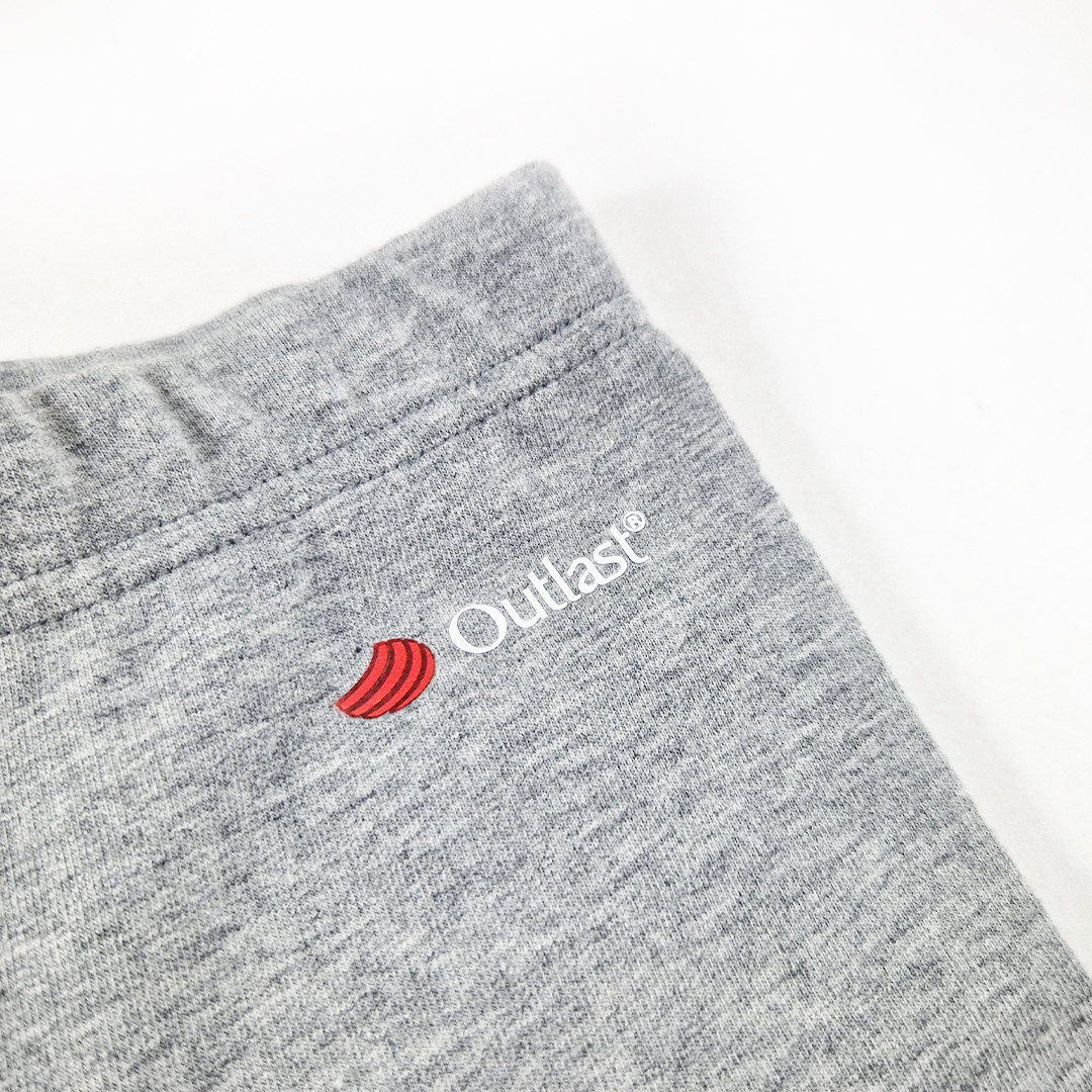 Pyžamo DR smyk Outlast® - pruh růžový/šedý melír 122