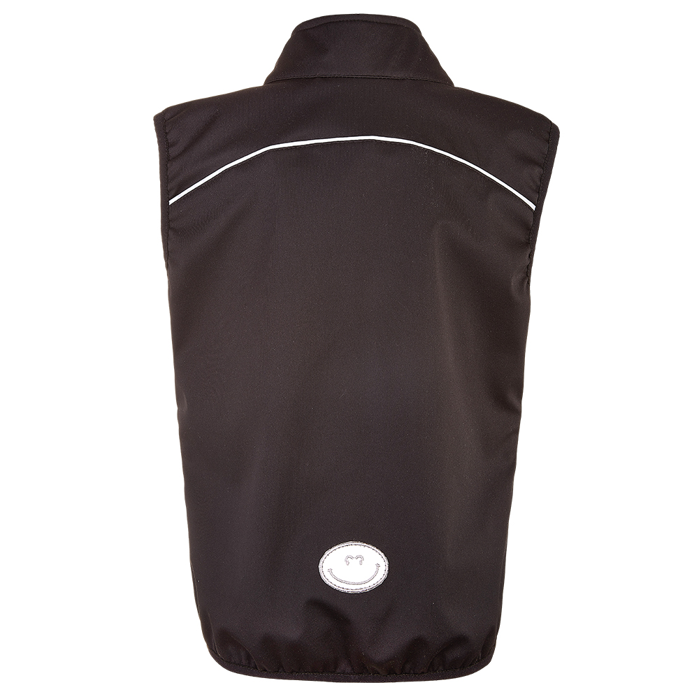 Vesta softshell STRETCH - černá 122