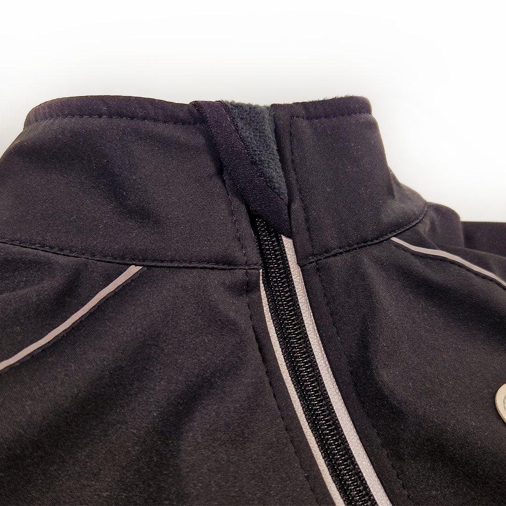 Vesta softshell STRETCH - černá 122