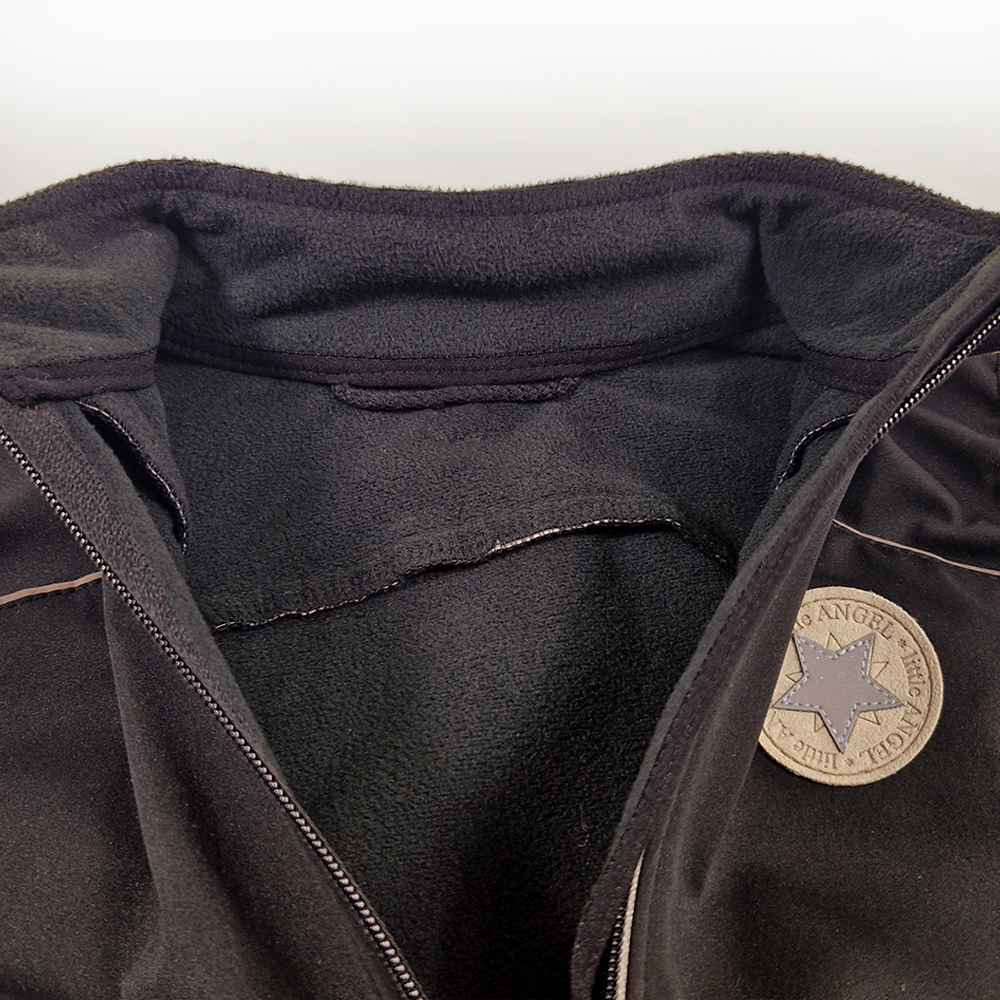 Vesta softshell STRETCH - černá 122