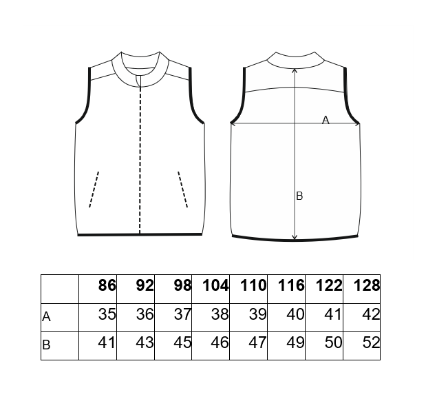 Vesta softshell STRETCH - černá 122