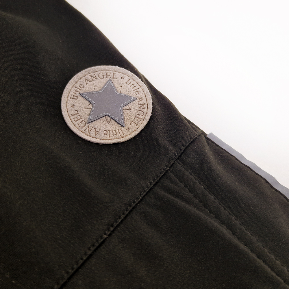 Kalhoty softshell STRETCH - černá 98