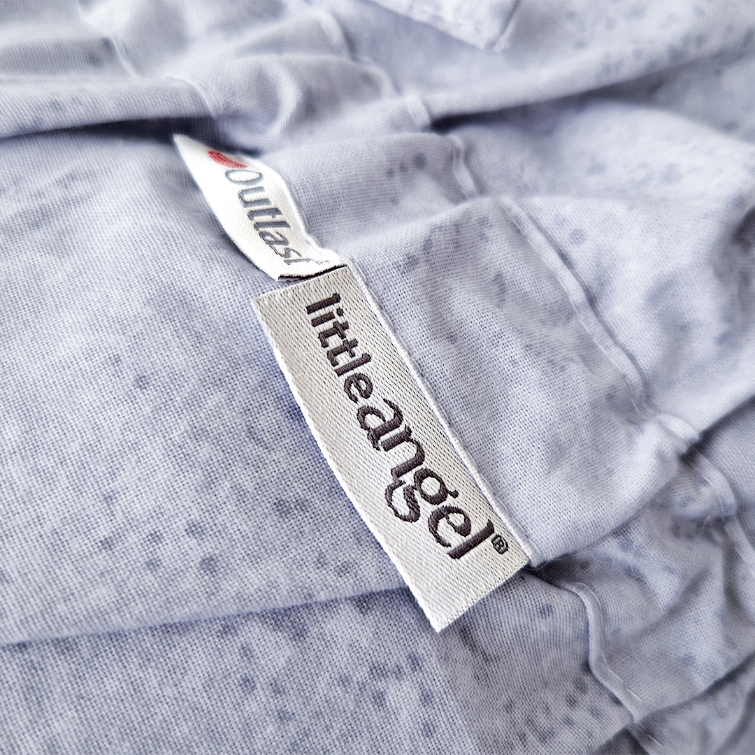 Zavinovačka šněrovací pevná záda ANGEL - Outlast® - šedá mramor