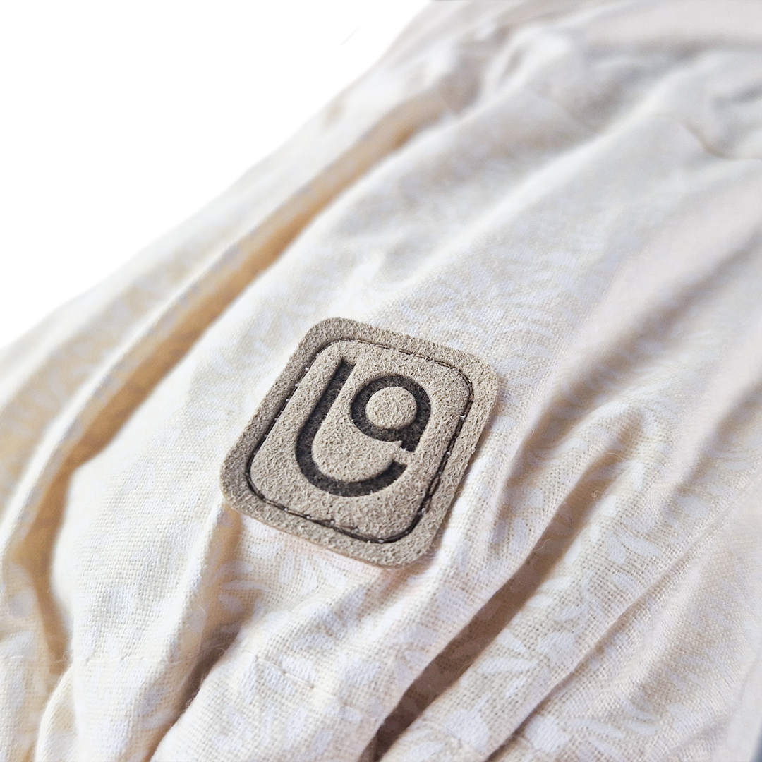 Zavinovačka šněrovací pevná záda ANGEL - Outlast® - béžová drobné kytky