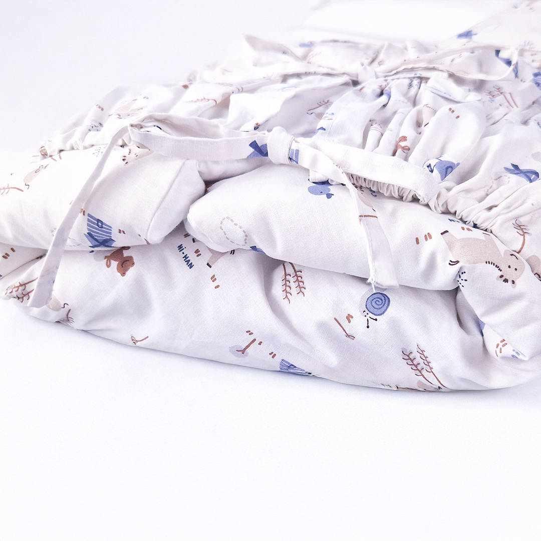 Zavinovačka šněrovací pevná záda ANGEL - Outlast® - krémová farma