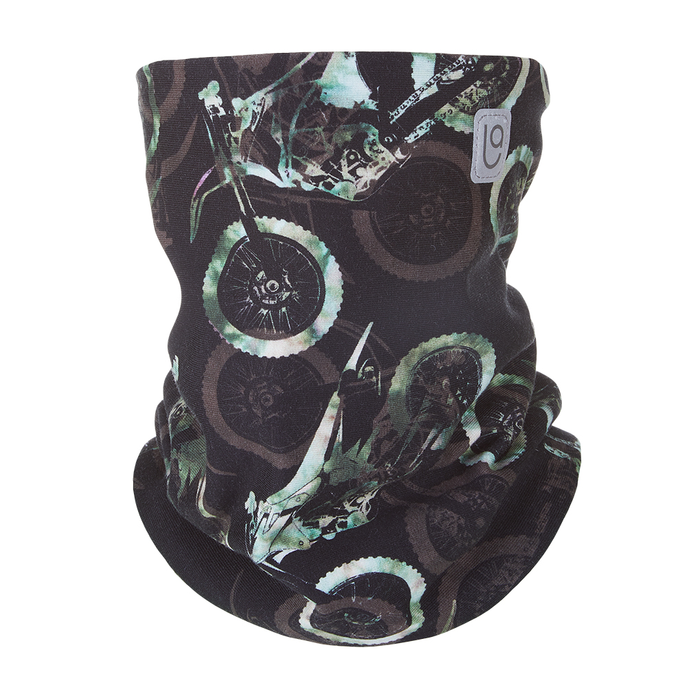 Nákrčník podšitý Outlast® - motorky/khaki UNI