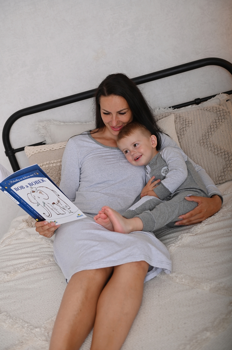 Overal tenký DR lemy Outlast® - šedý melír/pruh bílošedý melír 98