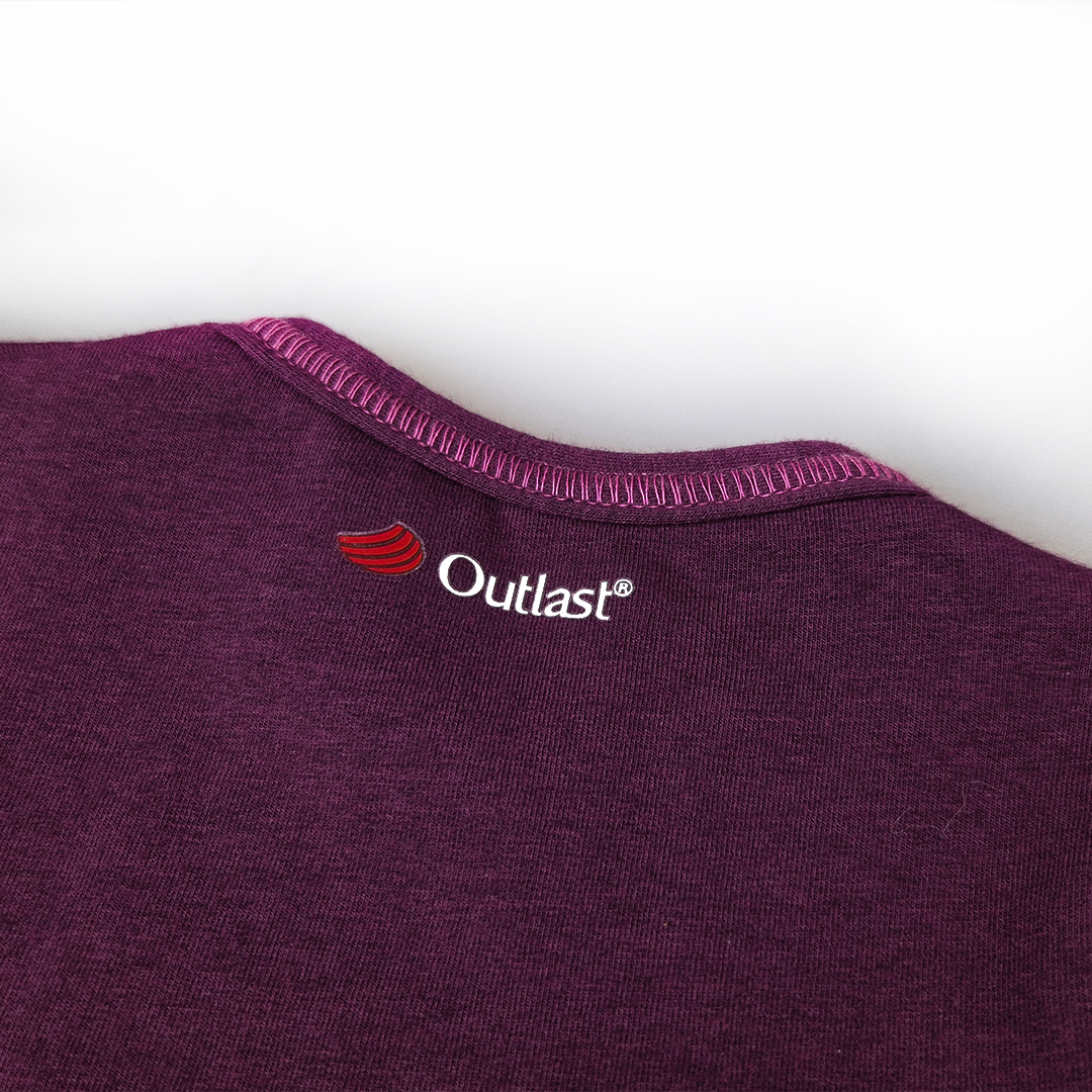 Tričko smyk obrázek DR Outlast® - švestková 86