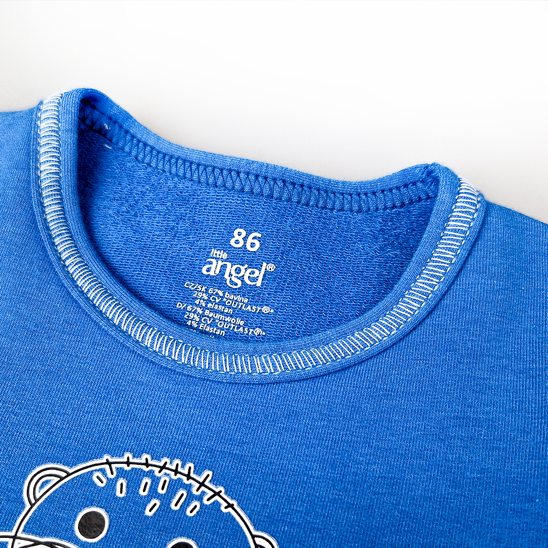 Tričko smyk obrázek DR Outlast® - modrá royal 86