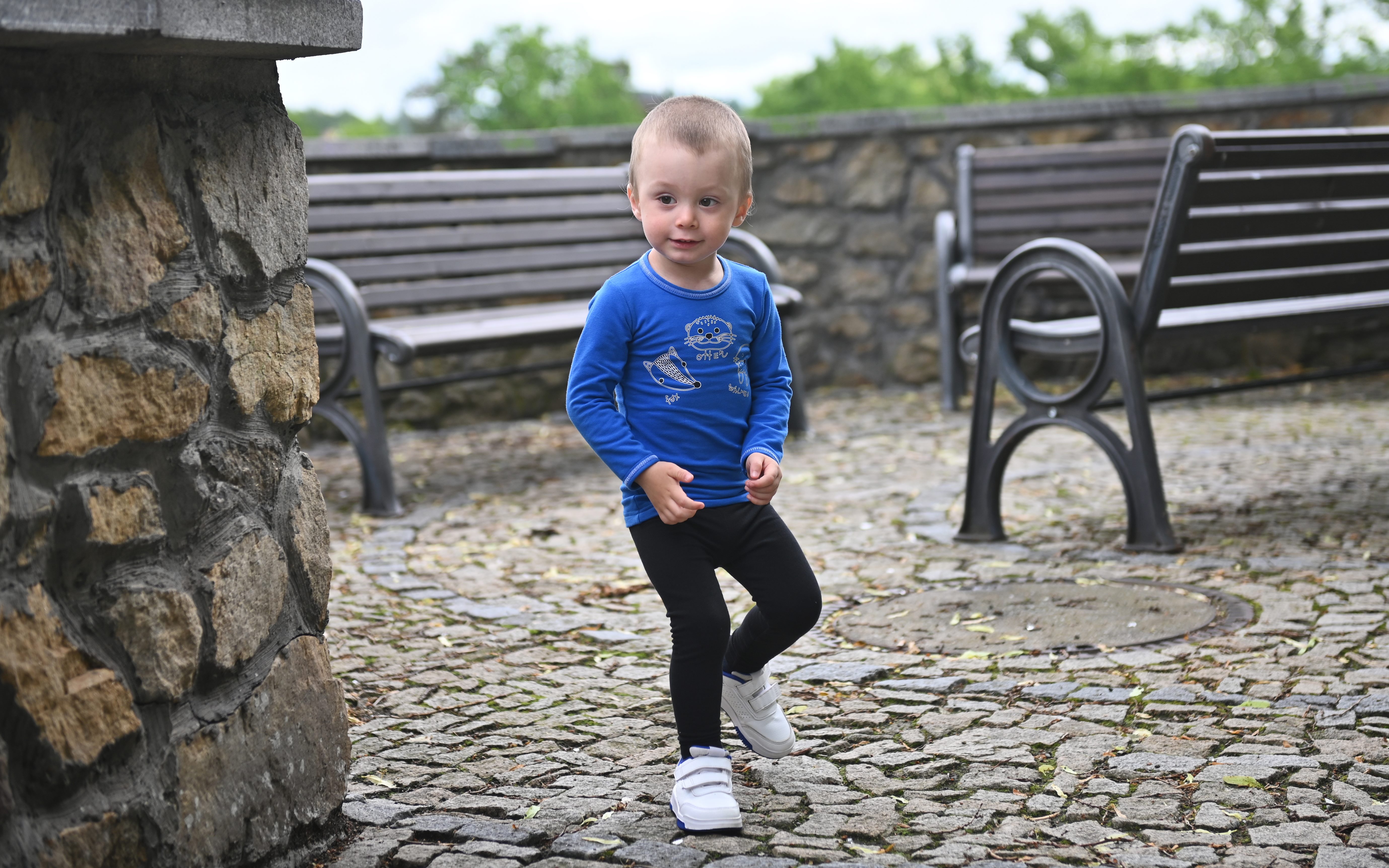 Tričko smyk obrázek DR Outlast® - modrá royal 86