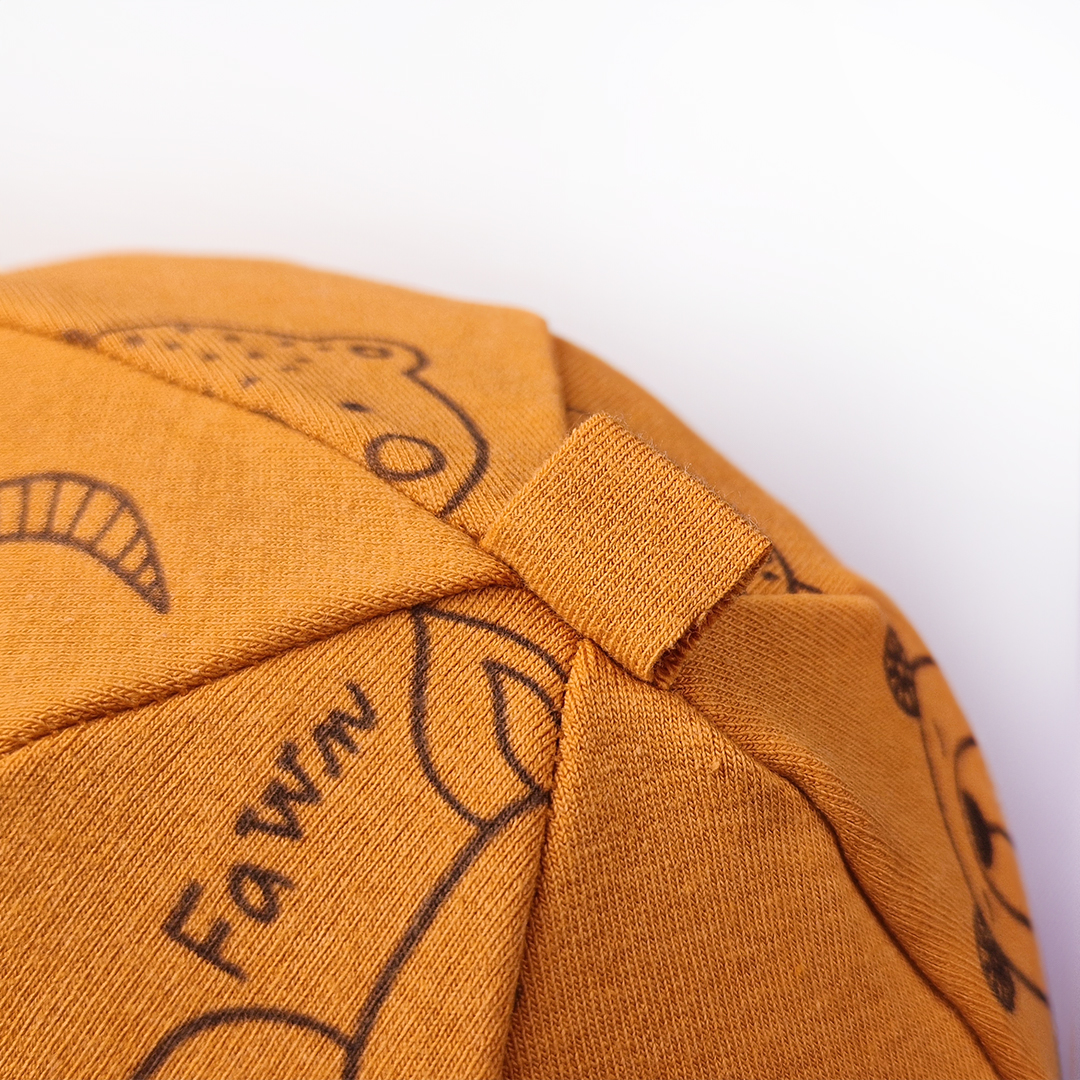 Čepice smyk natahovací TISK Outlast ® - medová zvířátka 6 | 54-57 cm