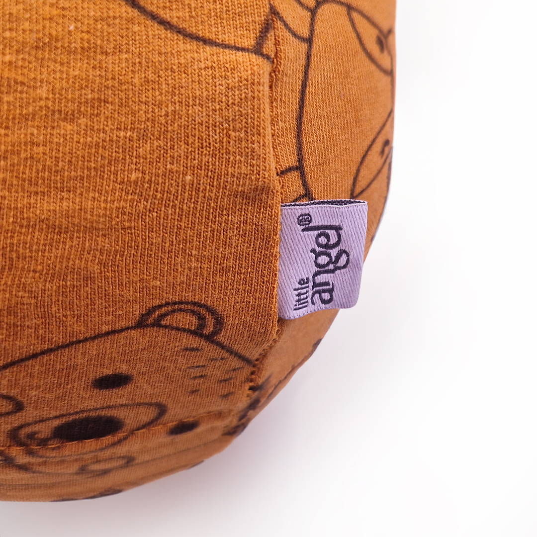 Čepice smyk natahovací TISK Outlast ® - medová zvířátka 6 | 54-57 cm