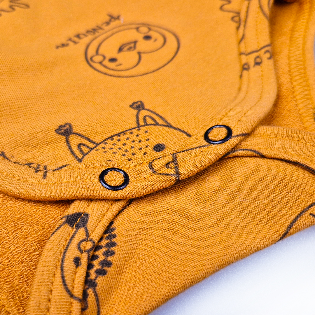 Body tričko smyk TISK Outlast® - medová zvířátka 92