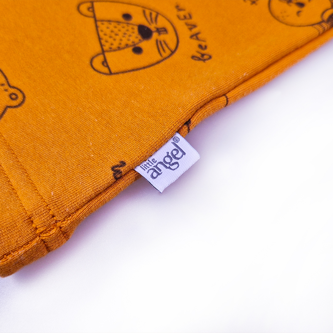 Tričko smyk DR TISK Outlast® - medová zvířátka 128