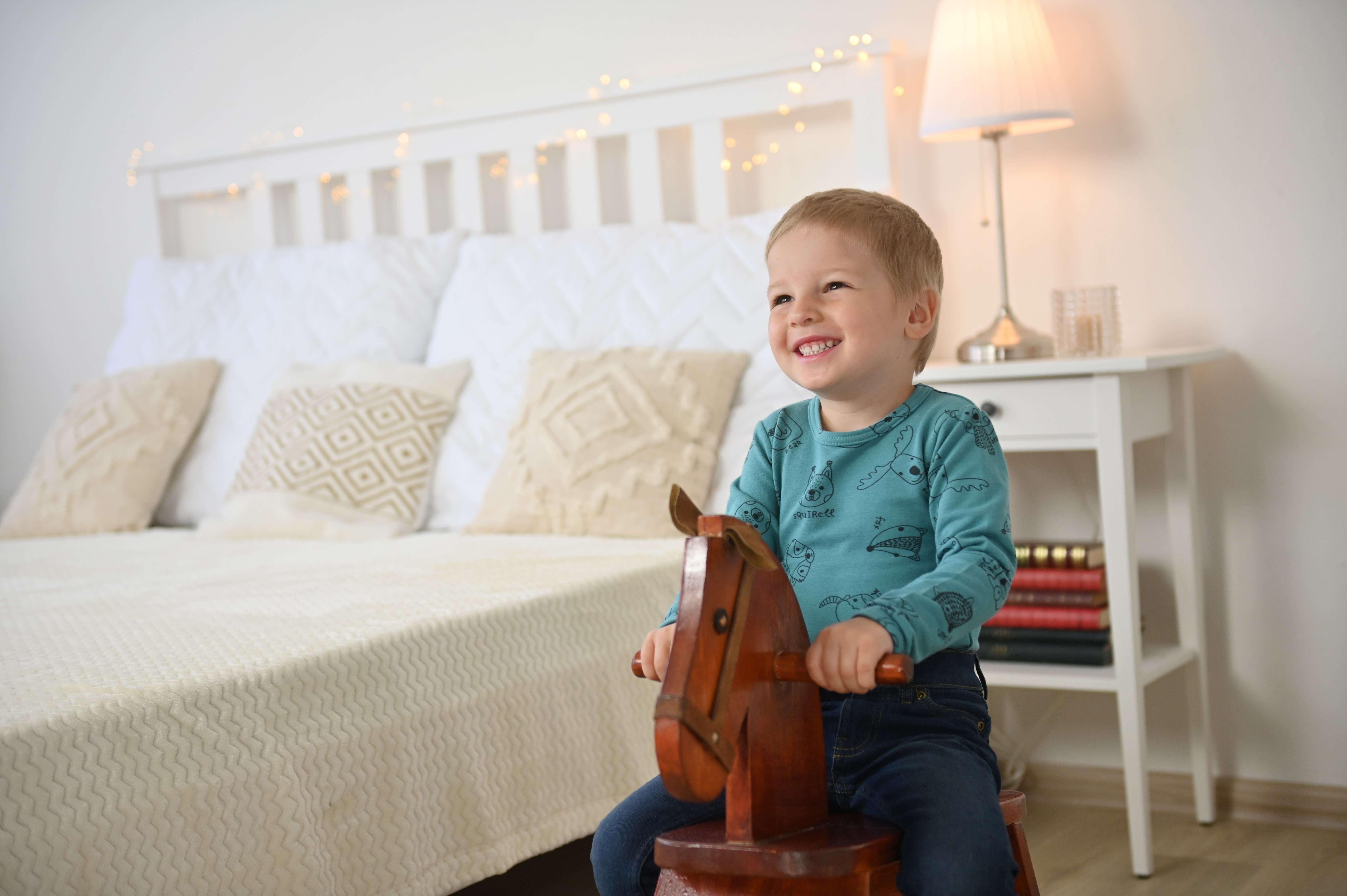 Tričko smyk DR TISK Outlast® - tm.tyrkys zvířátka 86