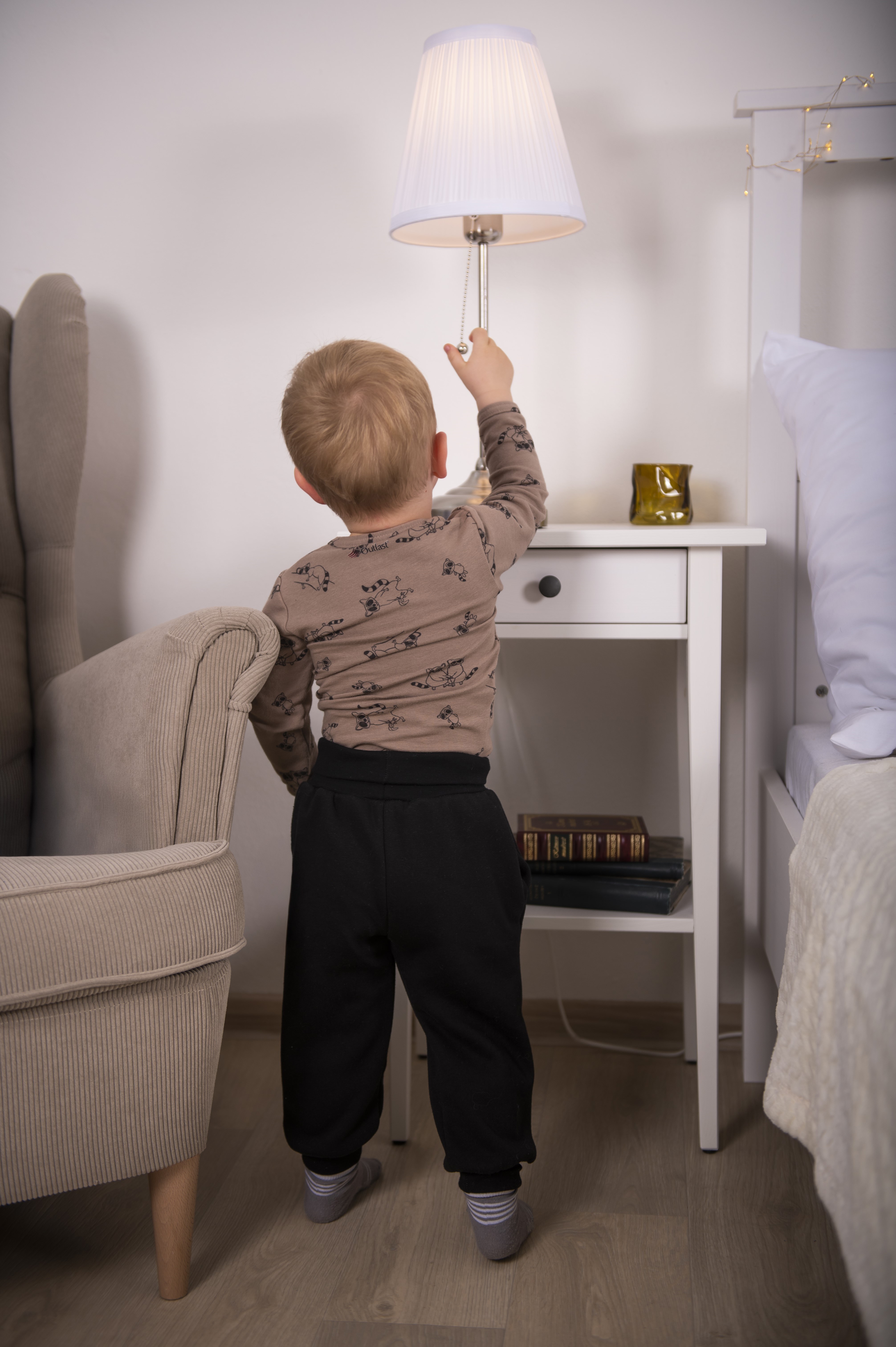 Tričko smyk DR TISK Outlast® - oříšková mývalové 98