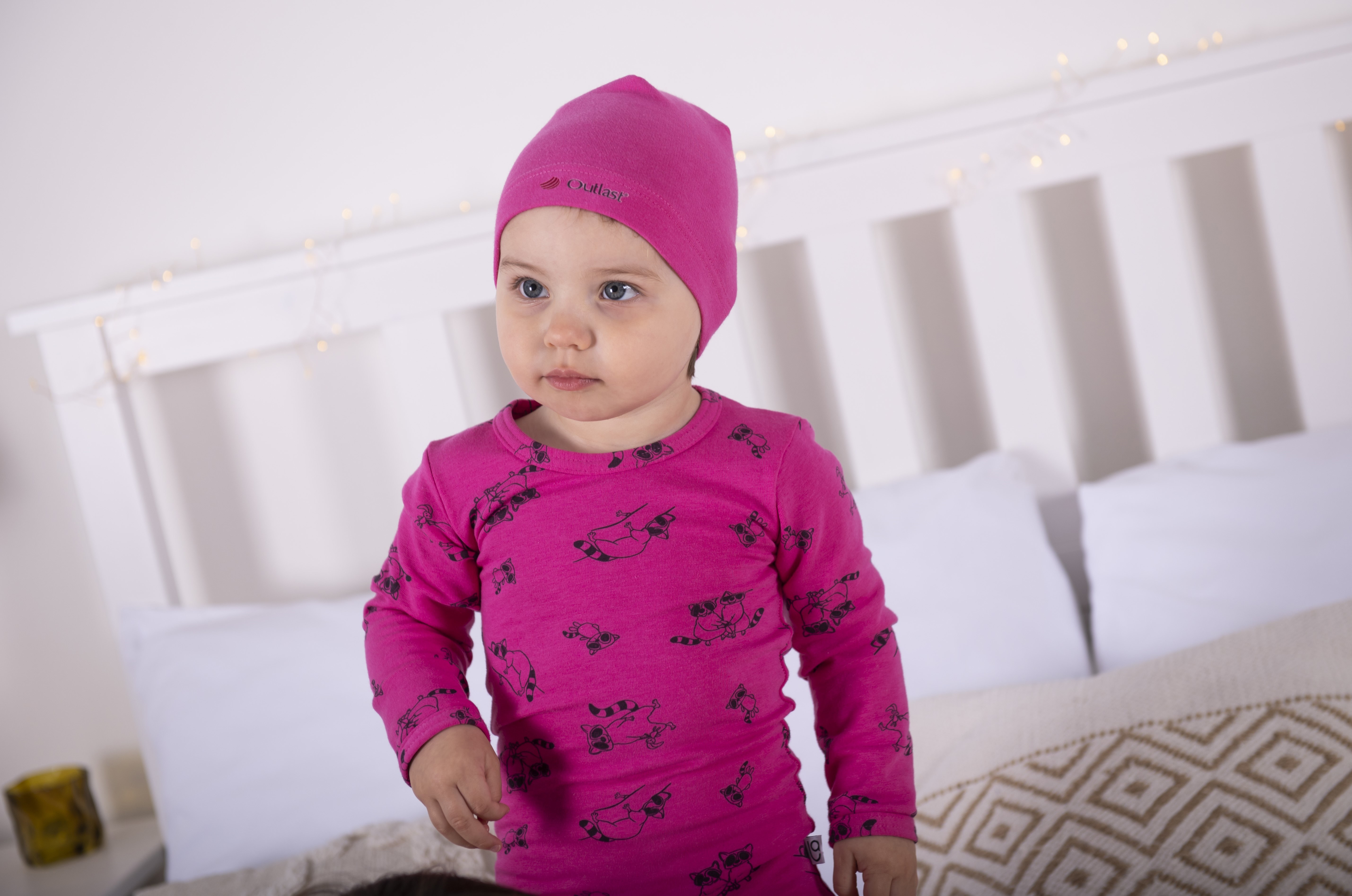 Tričko smyk DR TISK Outlast® - růžová mývalové 110