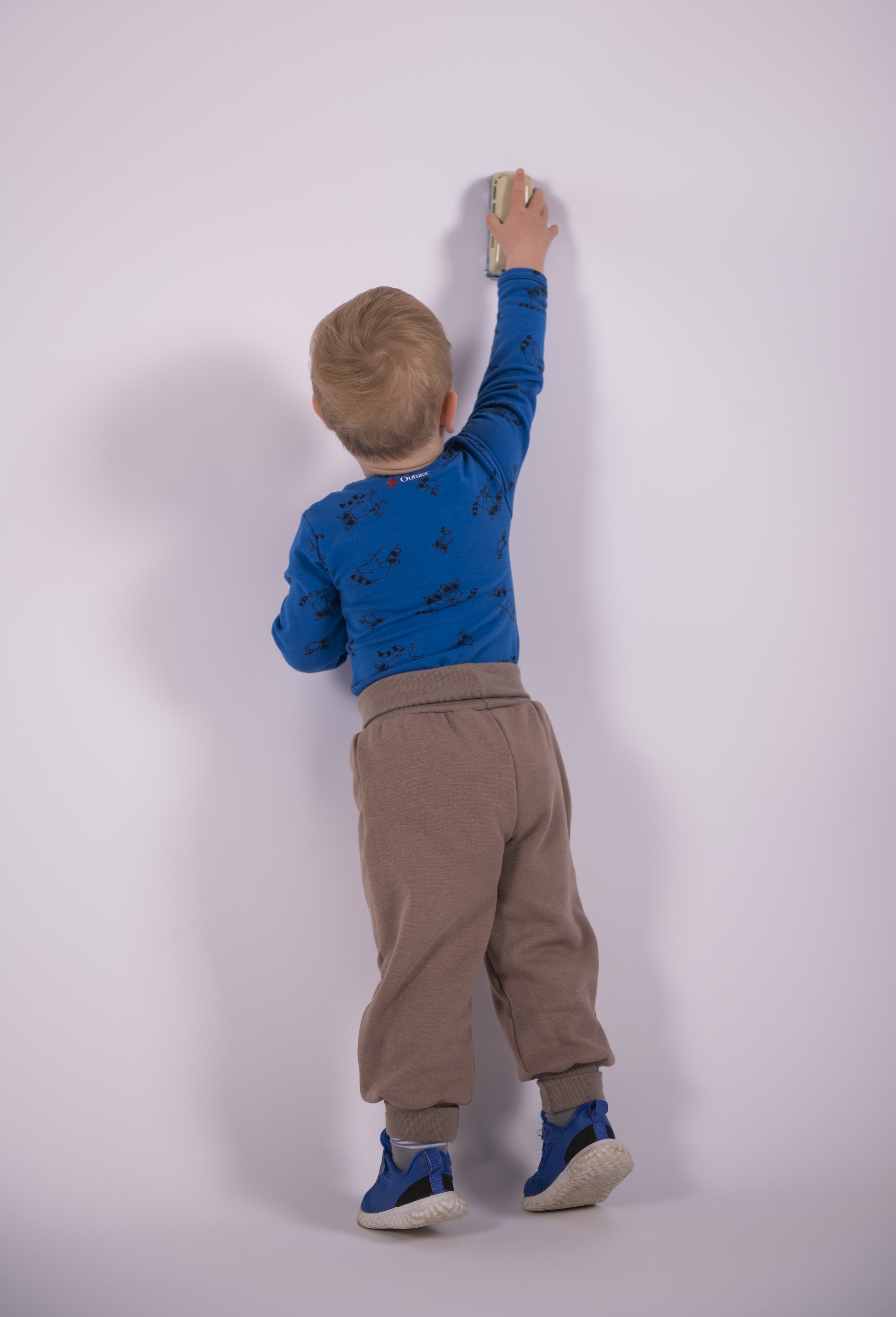 Tričko smyk DR TISK Outlast® - modrá royal mývalové 98