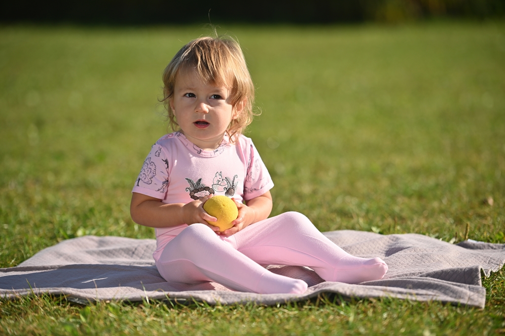 Polodupačky tenké Outlast® - růžová baby 62