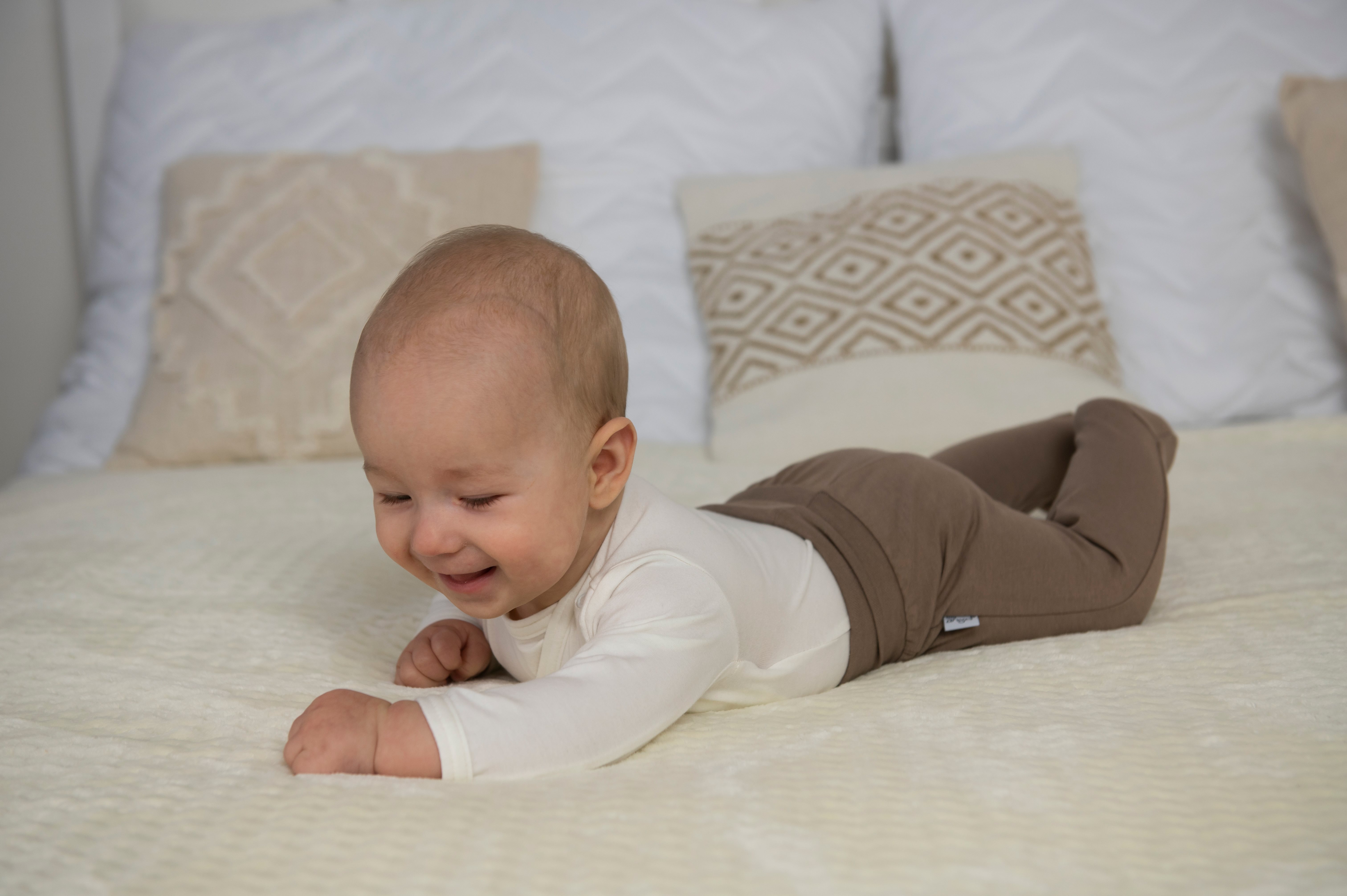 Polodupačky tenké Outlast® - oříšková 56