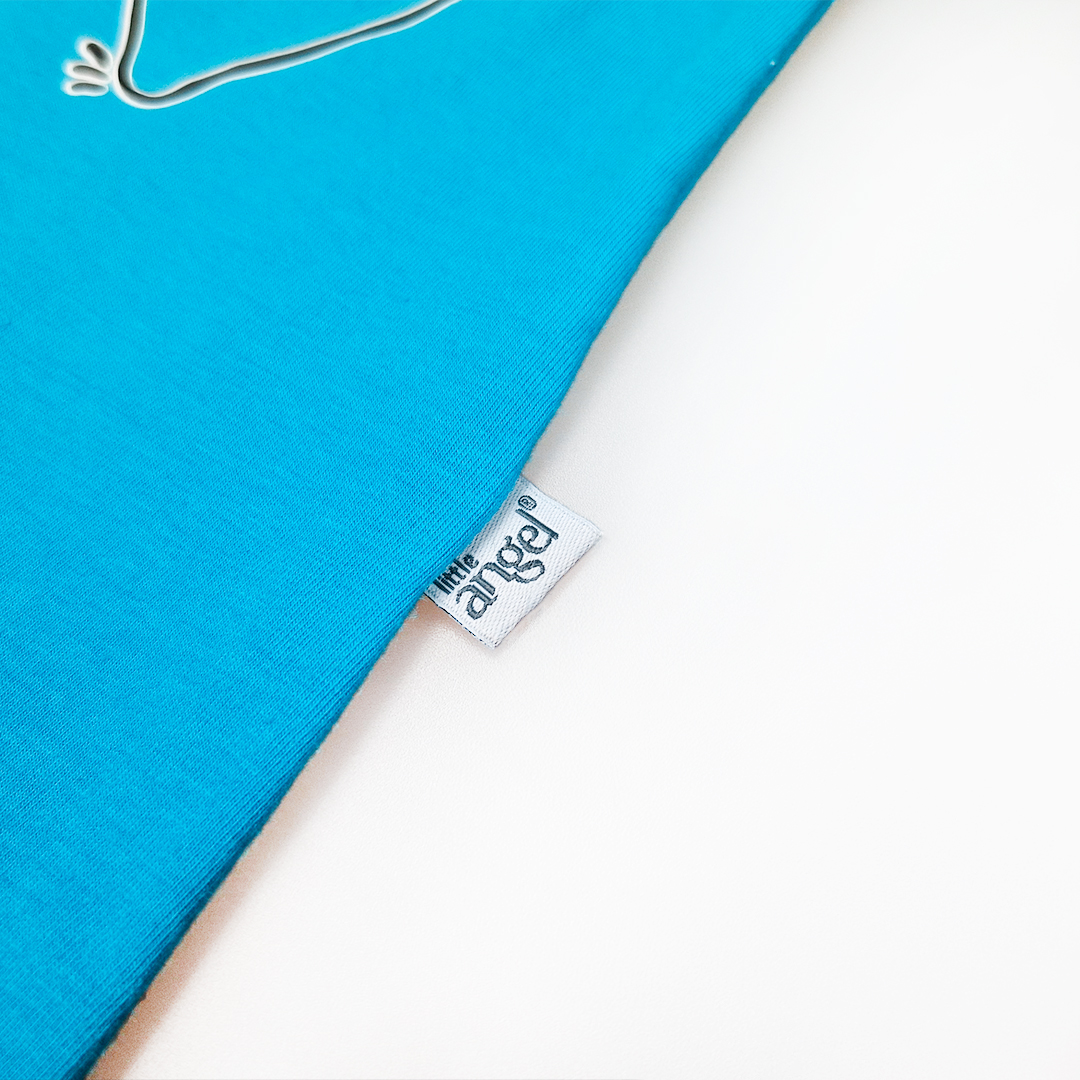 Overal tenký krátký Outlast® - azurová 86