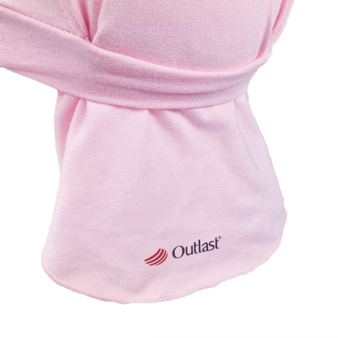 Kšiltovka tenká pirát Outlast® - růžová baby/růžová baby kytičky 6 | 54-57 cm