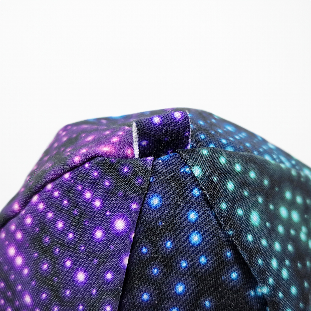 Čepice podšitá Outlast® - puntík neon/černá 4 | 45-48 cm