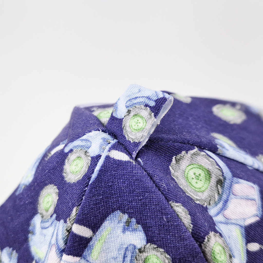 Čepice podšitá Outlast® - traktory/sv.modrá 3 | 42-44 cm