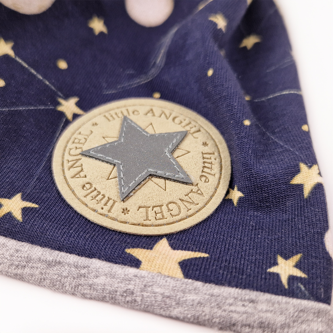 Čepice podšitá Outlast® - souhvězdí/šedý melír 3 | 42-44 cm