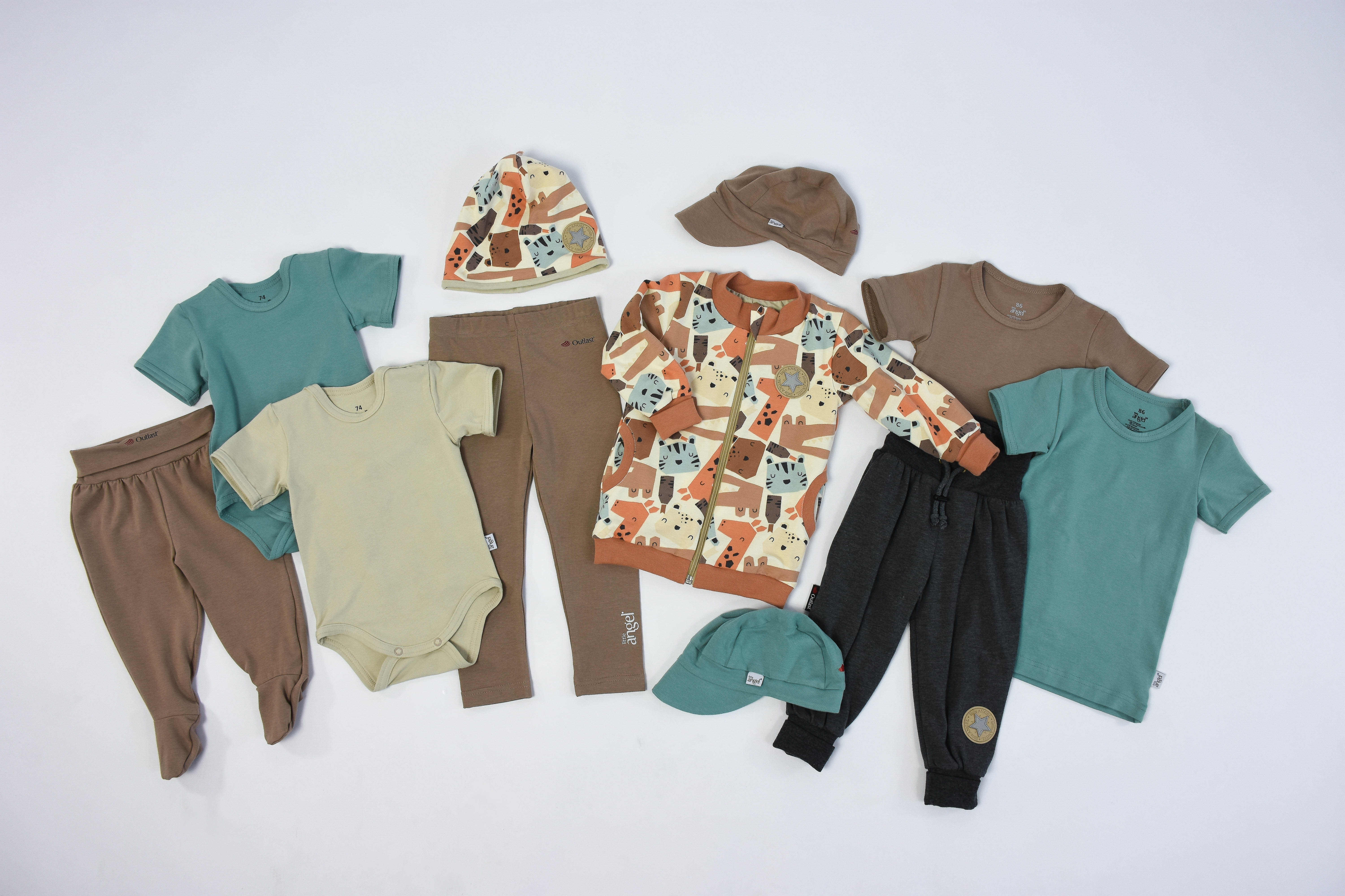 Čepice podšitá Outlast® - zvířátka barevná/sv.béžová 6 | 54-57 cm