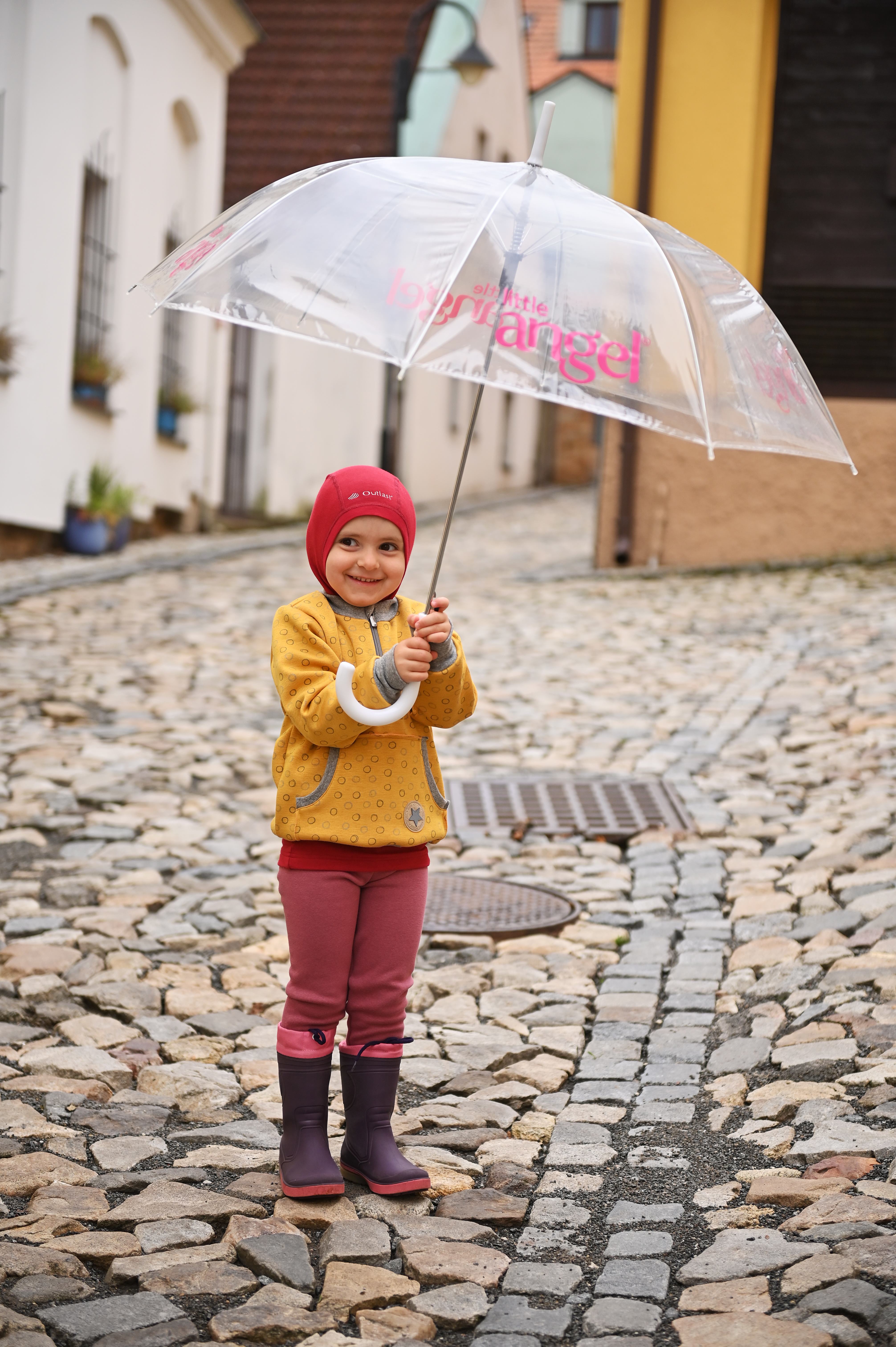 Mikina hřejivá kapsa - okrová 110