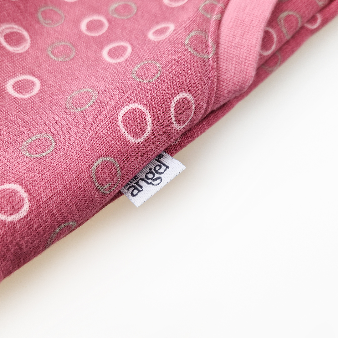 Mikina hřejivá rozepínací - růžová 80