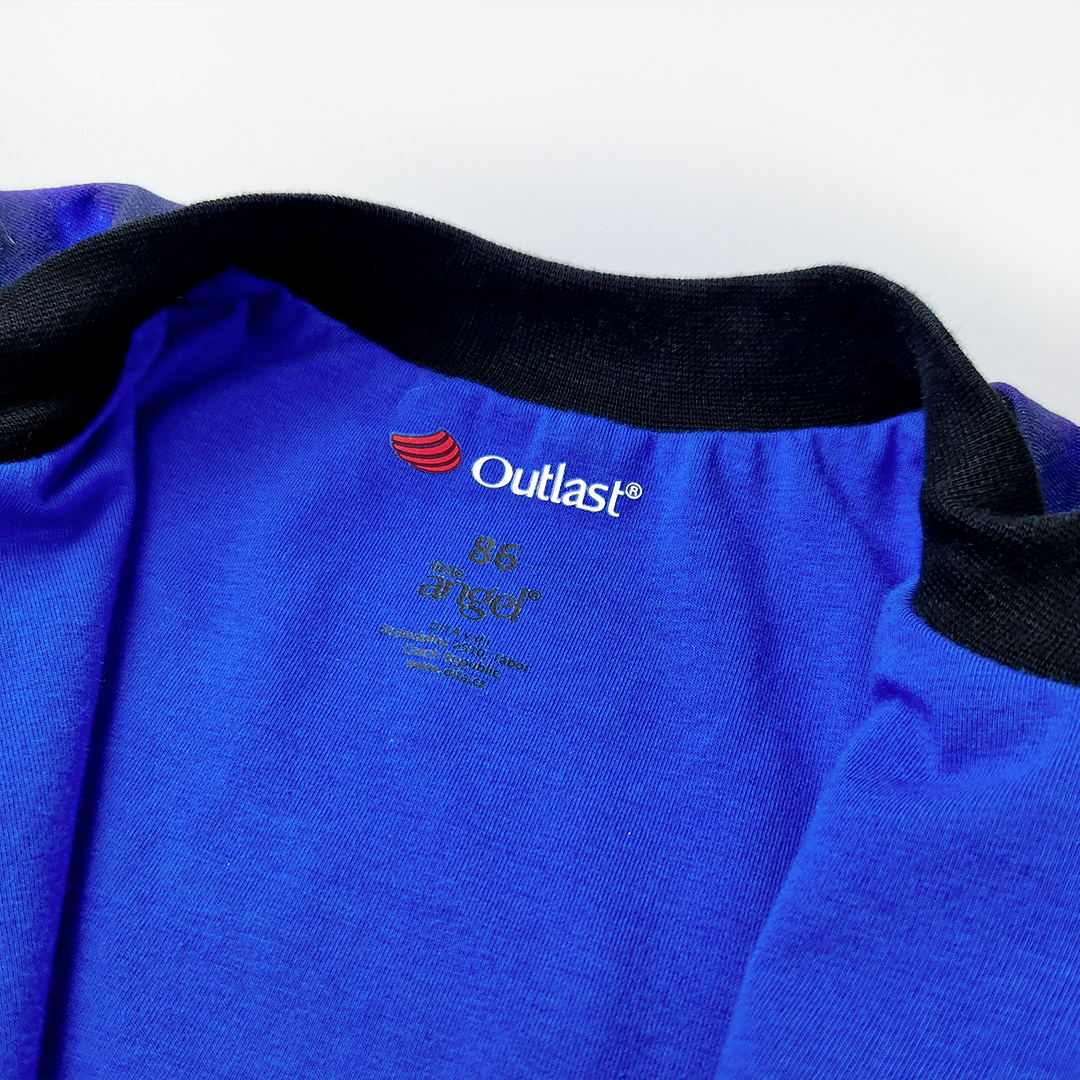 Mikina podšitá Outlast® - kosmos/modrá royal 86