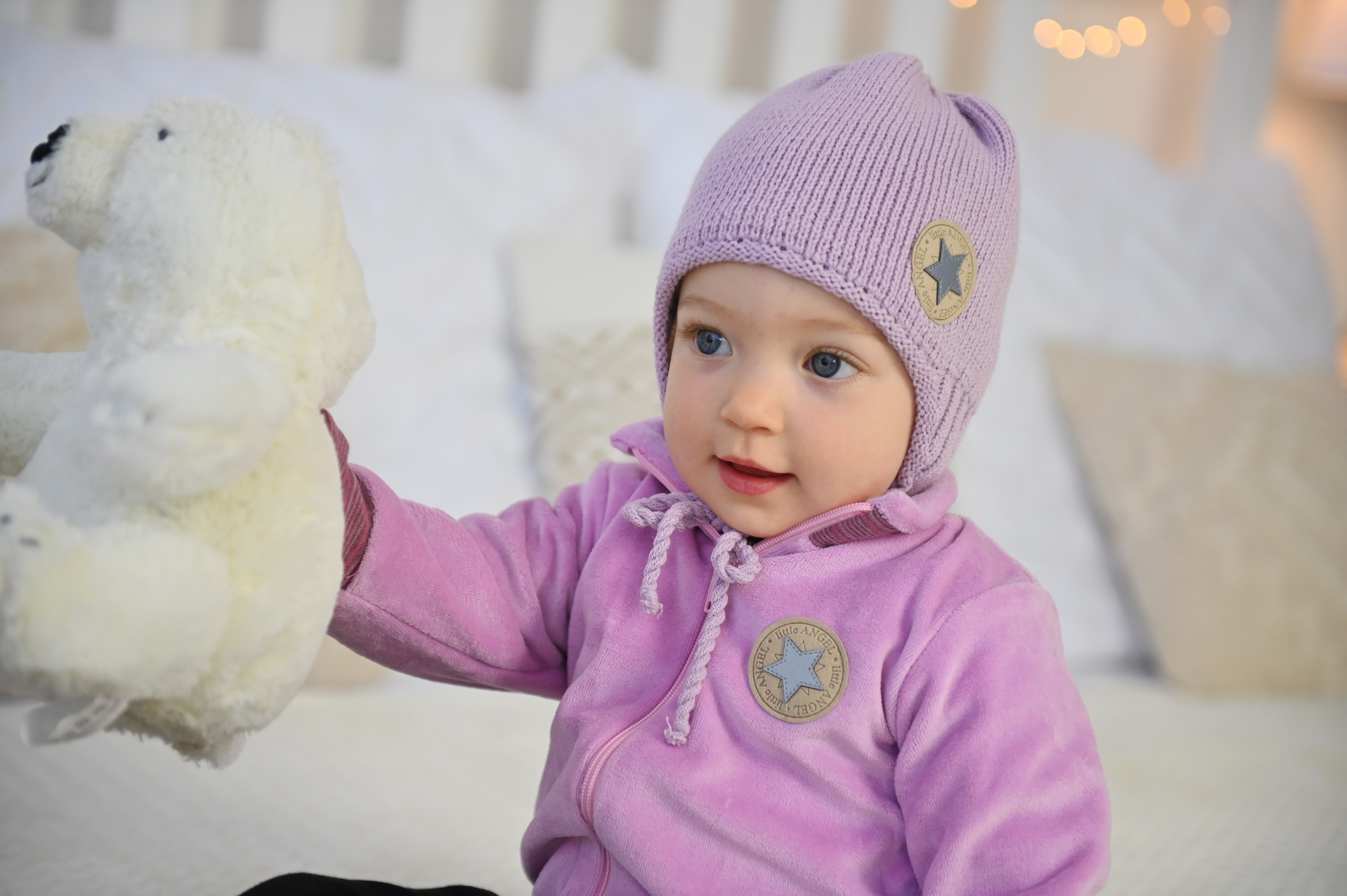 Čepice pletená zavazovací LA Outlast ® - sv.kouřová 4 | 45-48 cm