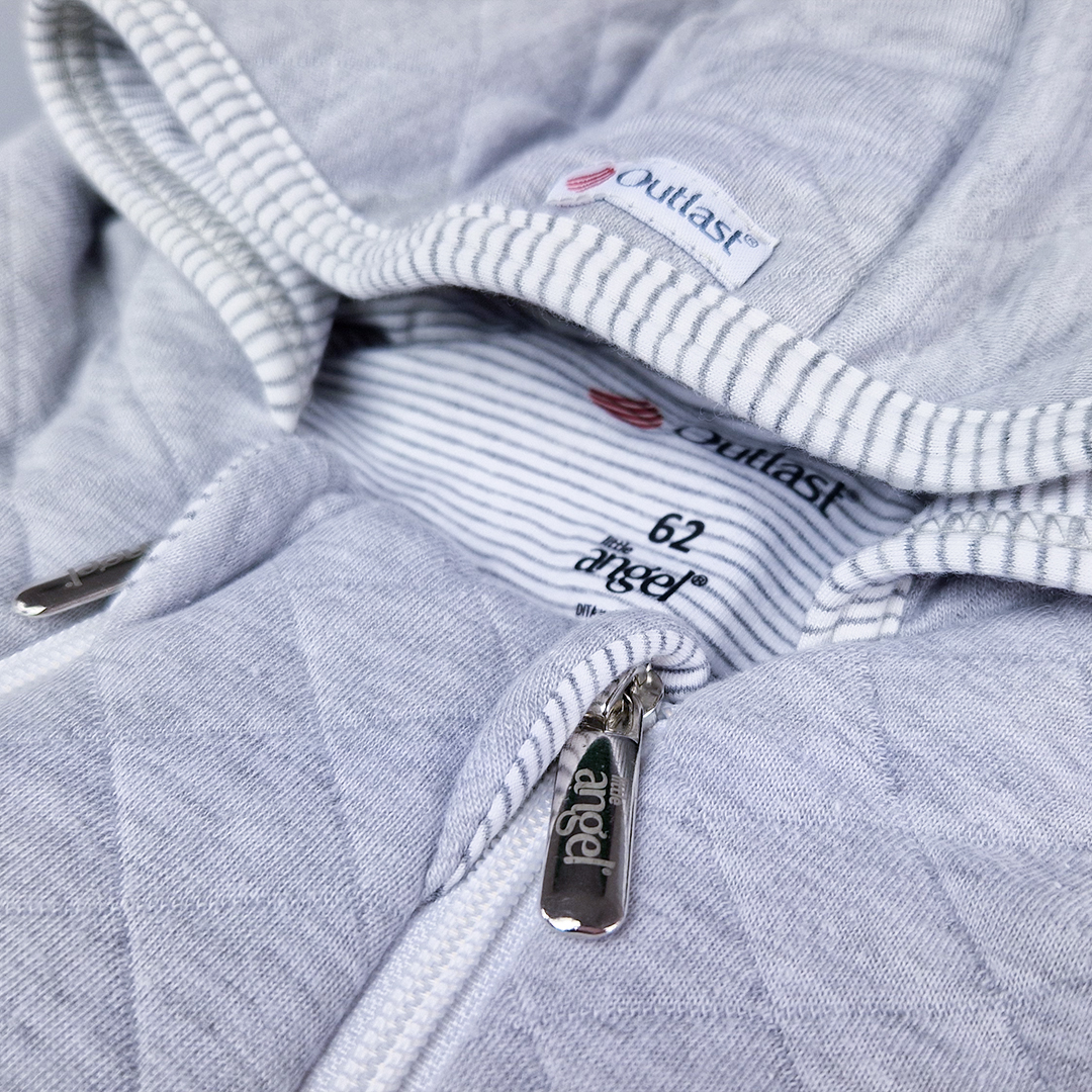 Overal podšitý Outlast® - sv.šedý melír 62