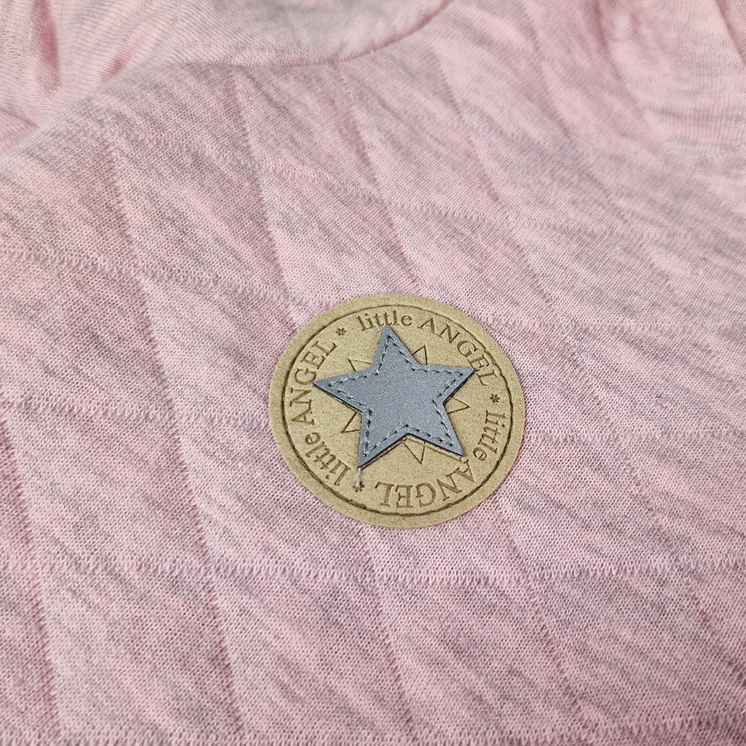 Overal podšitý lem Outlast® - sv.růžový melír 62