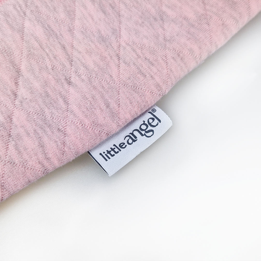 Overal podšitý lem Outlast® - sv.růžový melír 62