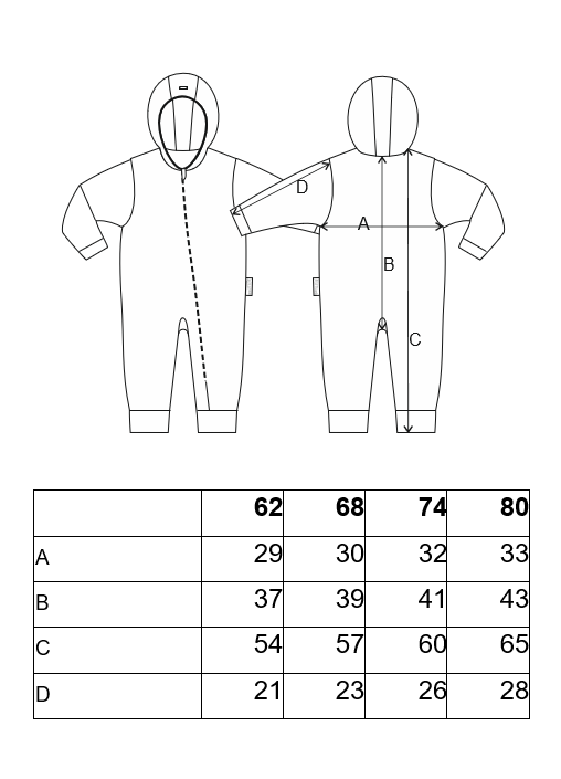 Overal podšitý lem Outlast® - sv.modrý melír 80