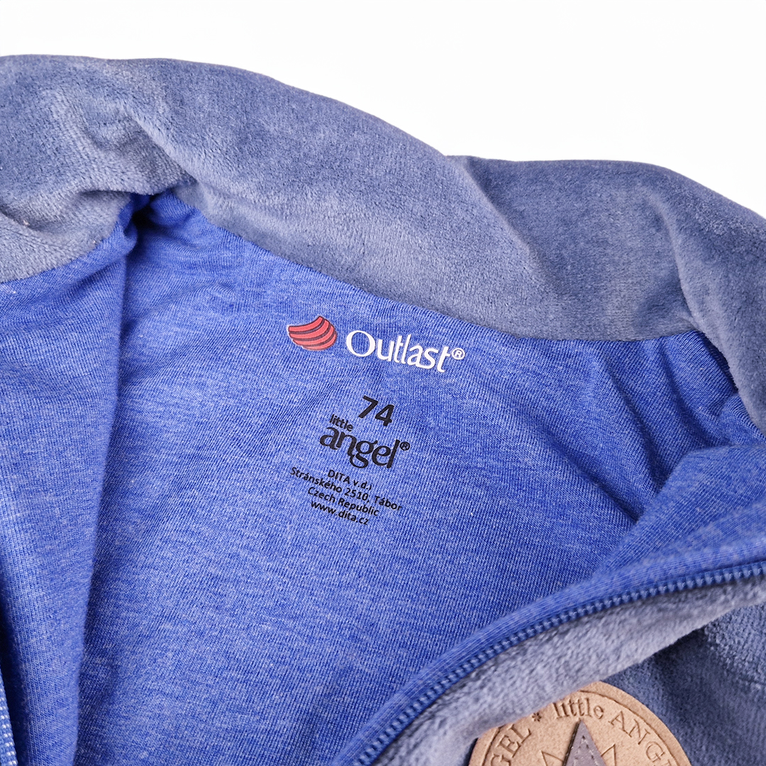 Mikina NICKI Outlast® - ocelová 98