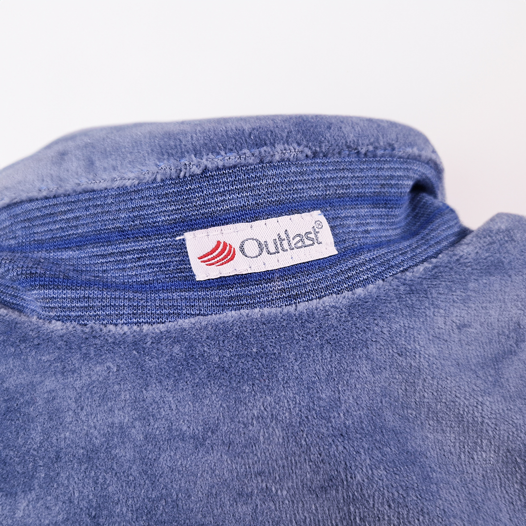 Mikina NICKI Outlast® - ocelová 98